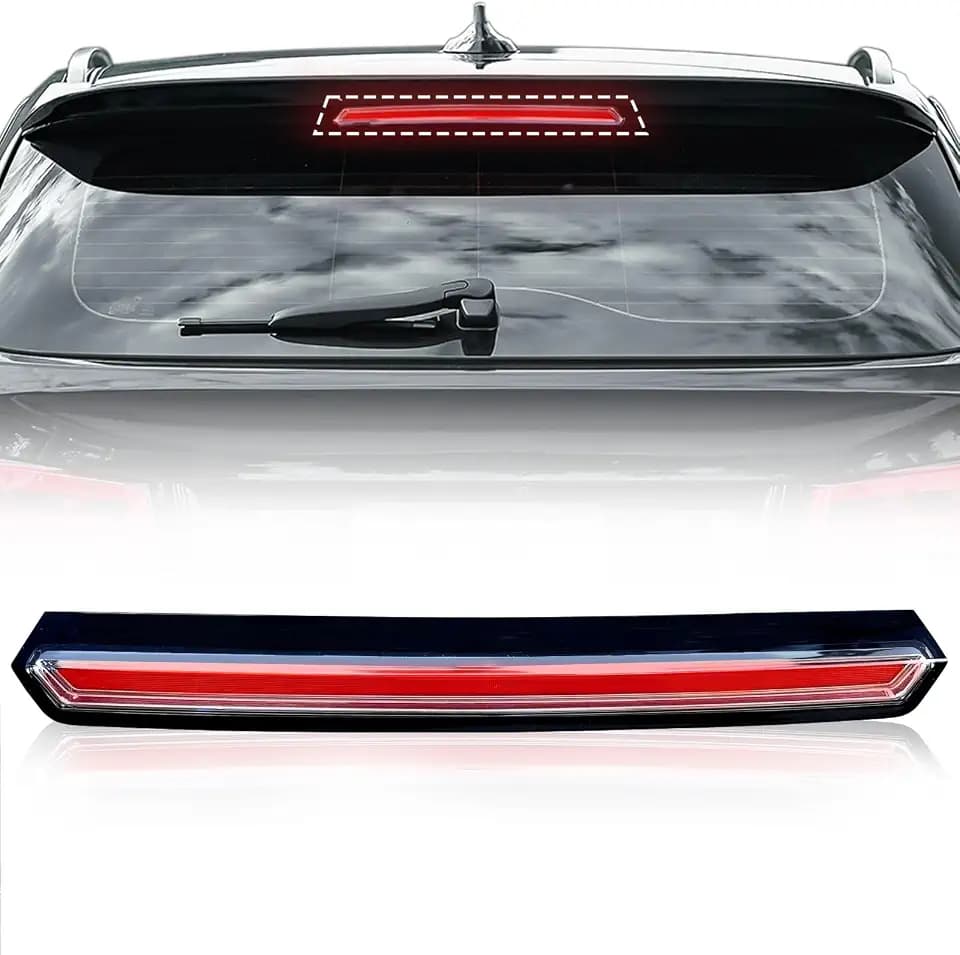 3rd Brake Light LED High Mount Stop Light Compatible with 2015-2020 GMC Yukon/Yukon XL/Cadillac Escalade/Escalade ESV, Center Waterproof Third Brake Lamp Replace #923-117 22783103 22803028
