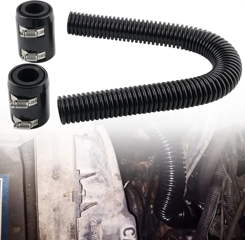 24" Flexible Radiator Hose Stainless Steel Coolant Radiator Hose
