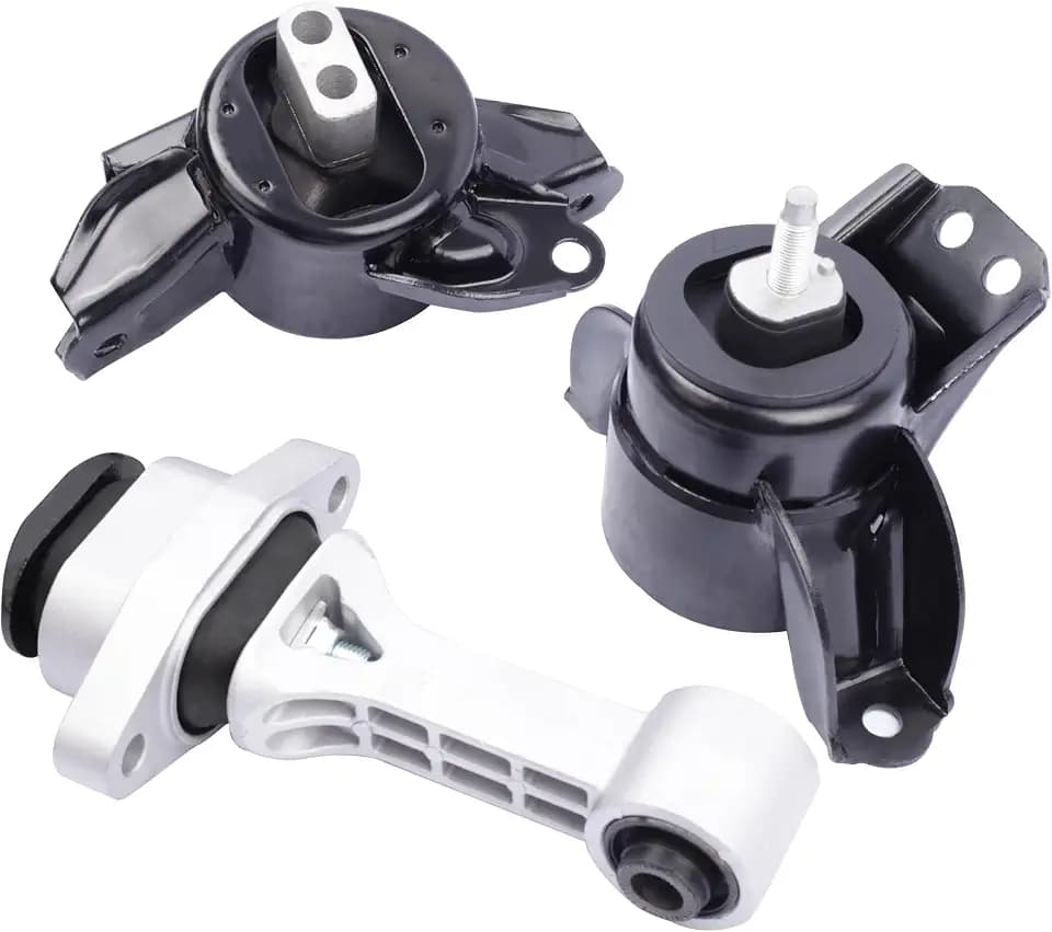 Engine Motor & Transmission Mount Compatible with 2014 2015 2016 2017 2018 2019 kia Soul 1.6L 2.0L L4 3-Piece Set Replace OE：A71065 A71093 A71067