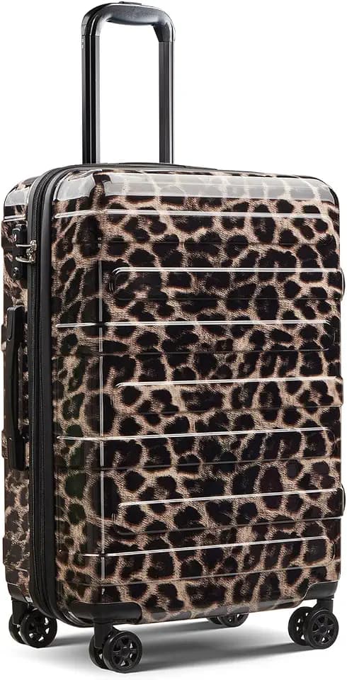 Carry on Luggage 22x14x9 Airline Approved, Cheetah