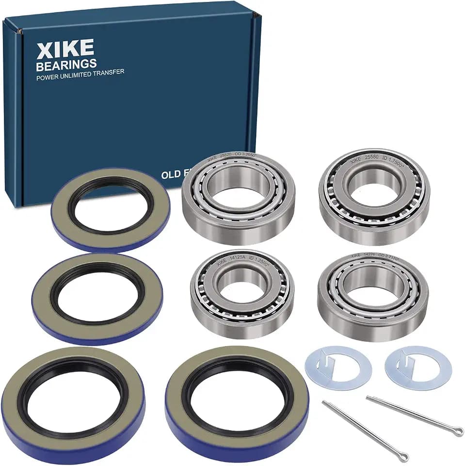 XiKe 2 Set Fits 6,000-7,000 lb Axles Trailer Wheel Hub Kit