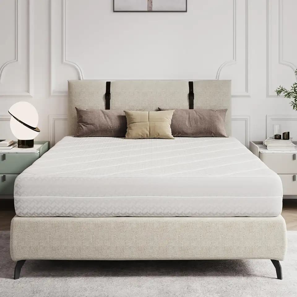 Novilla Matratze 90x200 Taschenfederkernmatratze 7-Zonen H2/H3 atmungsaktivem Bezug & Komfortschaum Öko-Tex & CertiPUR-US Zertifiziert – Federkernmatratze für Einzelbett & Doppelbett Höhe 24 cm