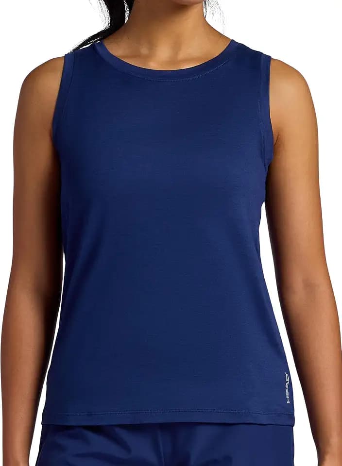 Head Women's Victory Marled Tank Top, Relaxed Fit, Stretch Lightweight Material