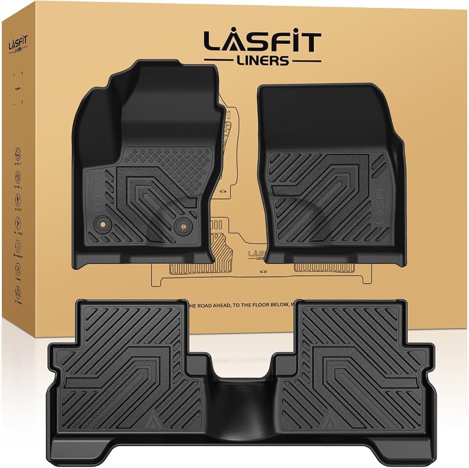 LASFIT Floor Mats for Ford Escape 2019 2018 2017-2013 Only fit Mats