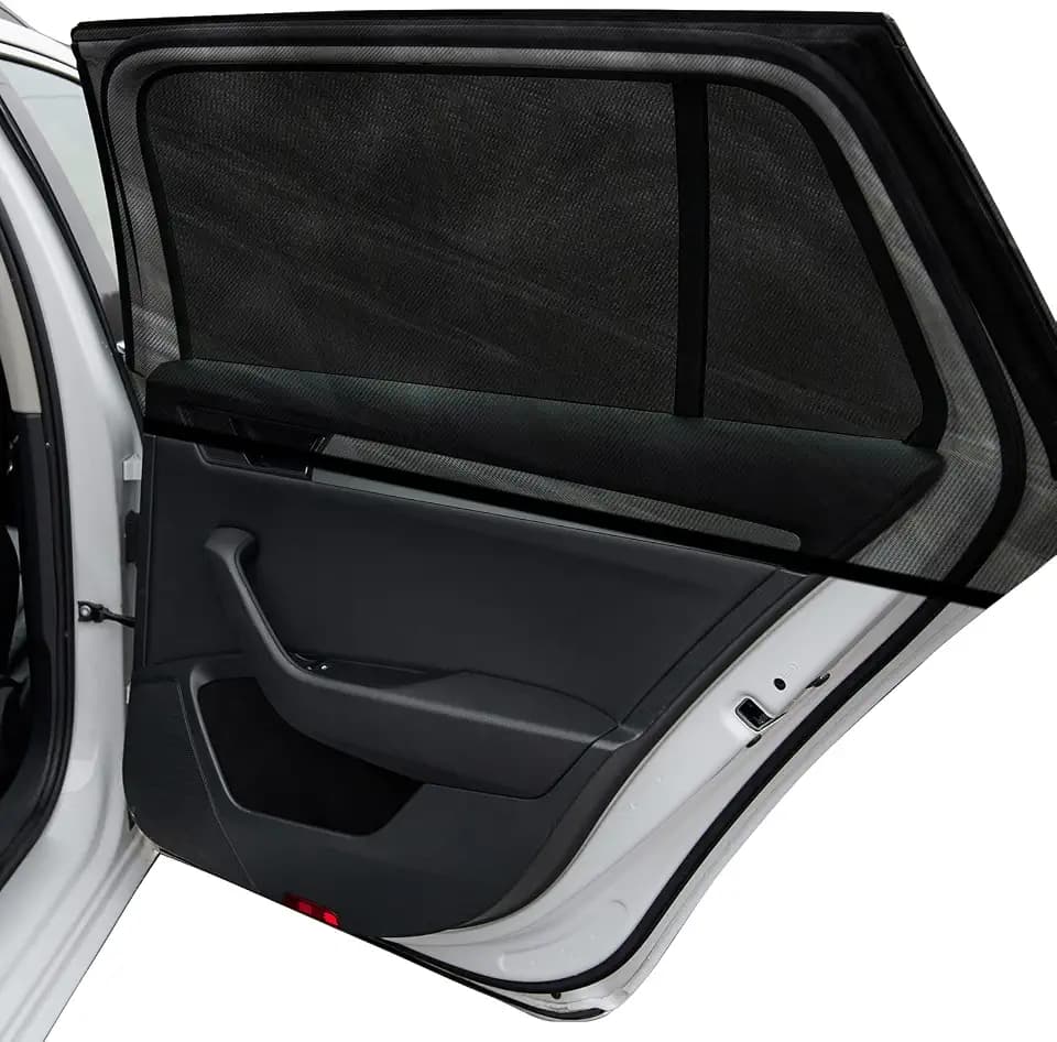 Car Window Shades，for Baby/Camping UV-Protection 2PCS Large 49"x22"