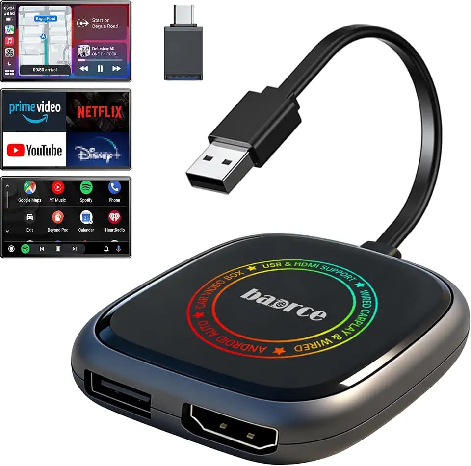 Magic AI Box 3.0 Max 2026 Upgrade - 32GB Car Video Box with Video Playback