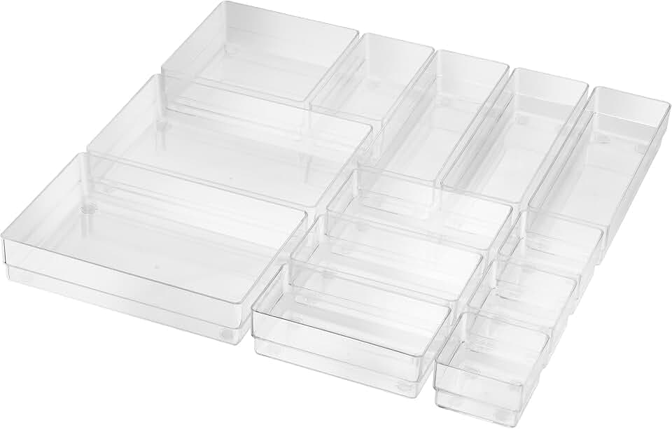 Helit H6130002 - Schubladen Organizer the organizer transparent
