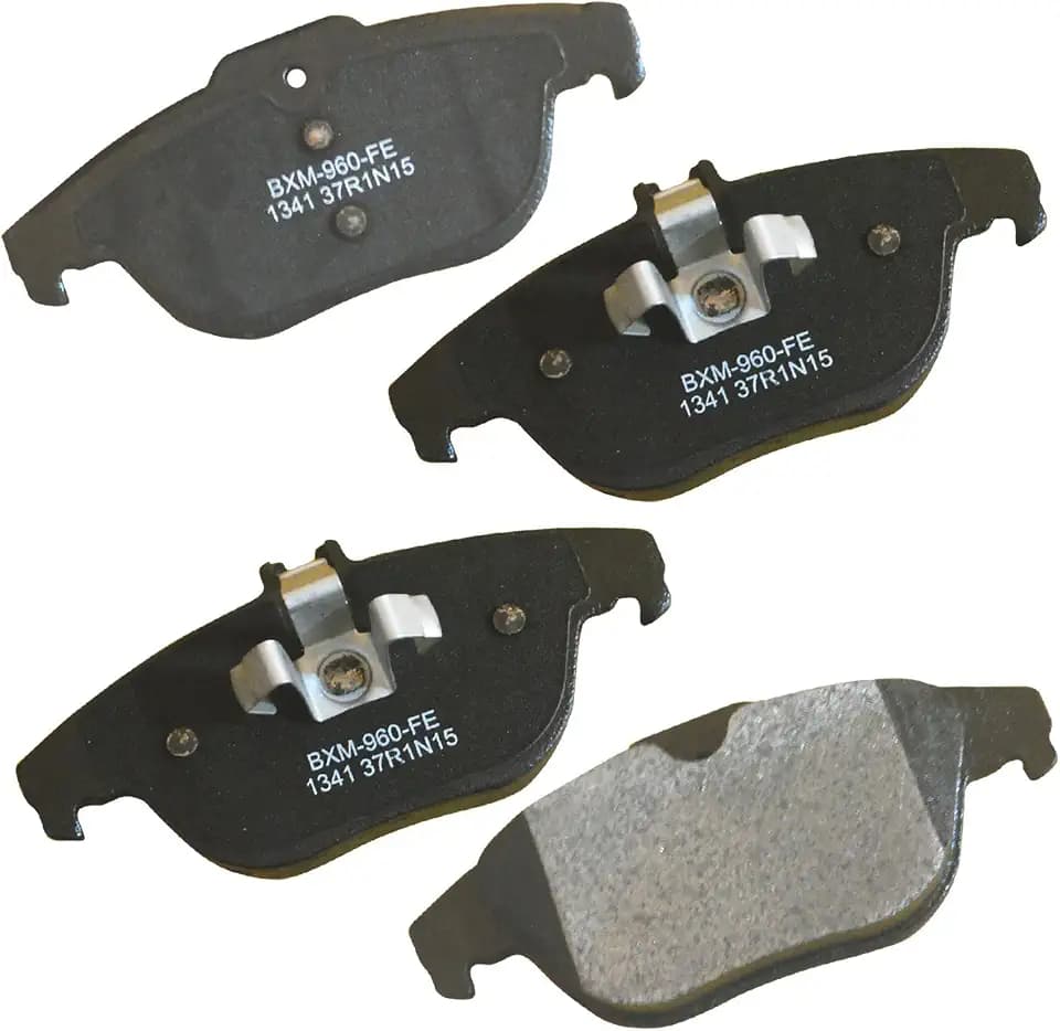 Bendix Premium SBM1341 Semi-Metallic Rear Brake Pads for Select Models Mercedes-Benz C180, C200, C230, C250, C280, C300, C350, E250, E300, E350, E400, E550, GLK250, GLK280, GLK300, GLK350