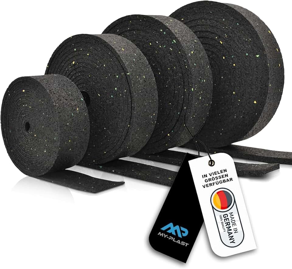 My Plast Terrassenpads Rolle - 5.000 x 50 x 8 mm