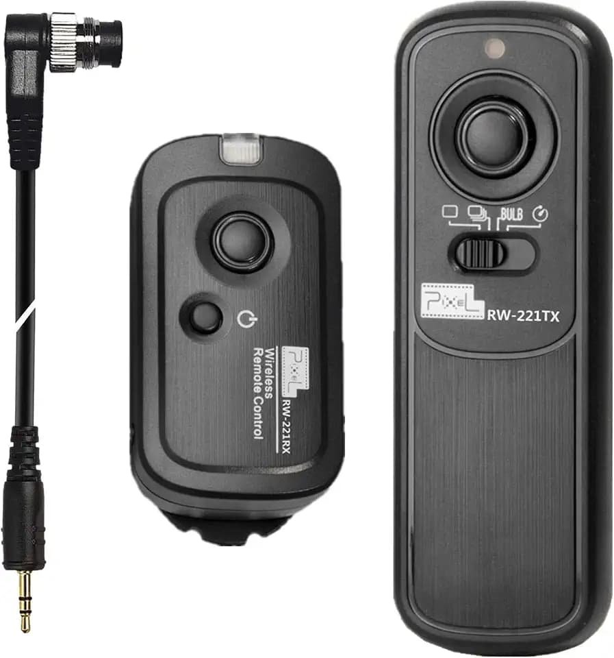 Pixel Kabellose Fernauslöser RW-DC0 Auslöser Fernbedienung Kompatibel Nikon
