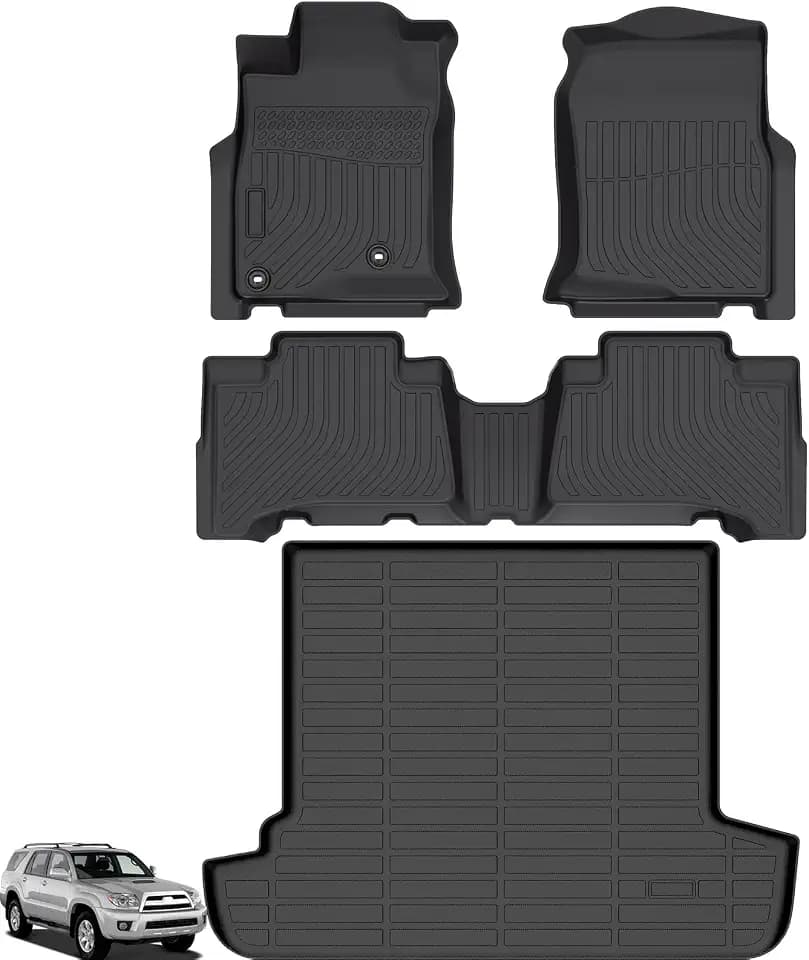 Floor Mats for Toyota 4Runner 2003-2009(ONLY for 5 Seats), 4th gen 4runner