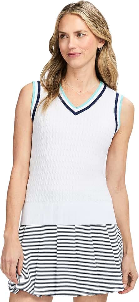 Izod Women's Sleeveless Sweater Vest