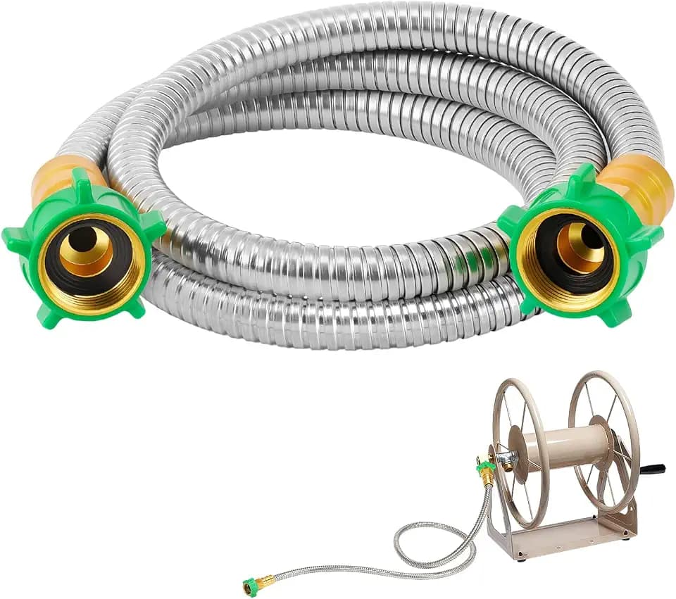 5ft Short Garden Hose with Double Female Connectors