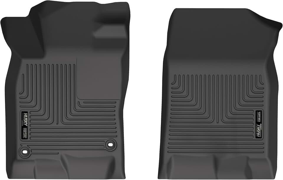 Husky Liners Weatherbeater Floor Mats | Fits 2023-2024 Acura Integra & 2022-2026 Honda Civic (Hatchback, 22-26 Sedan) | Front Row, 1-pc Black - 15881
