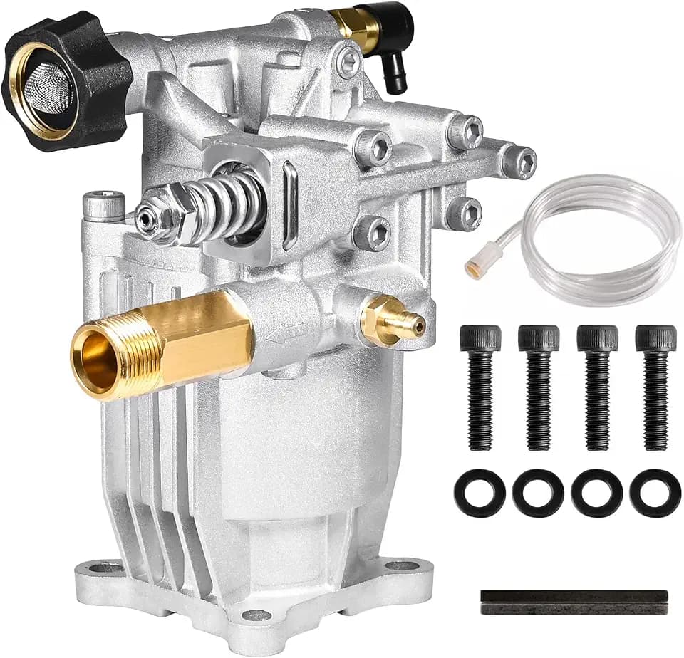 YAMATIC Horizontal 3/4" Shaft Pressure Washer Pump 3400 PSI 2.5 GPM