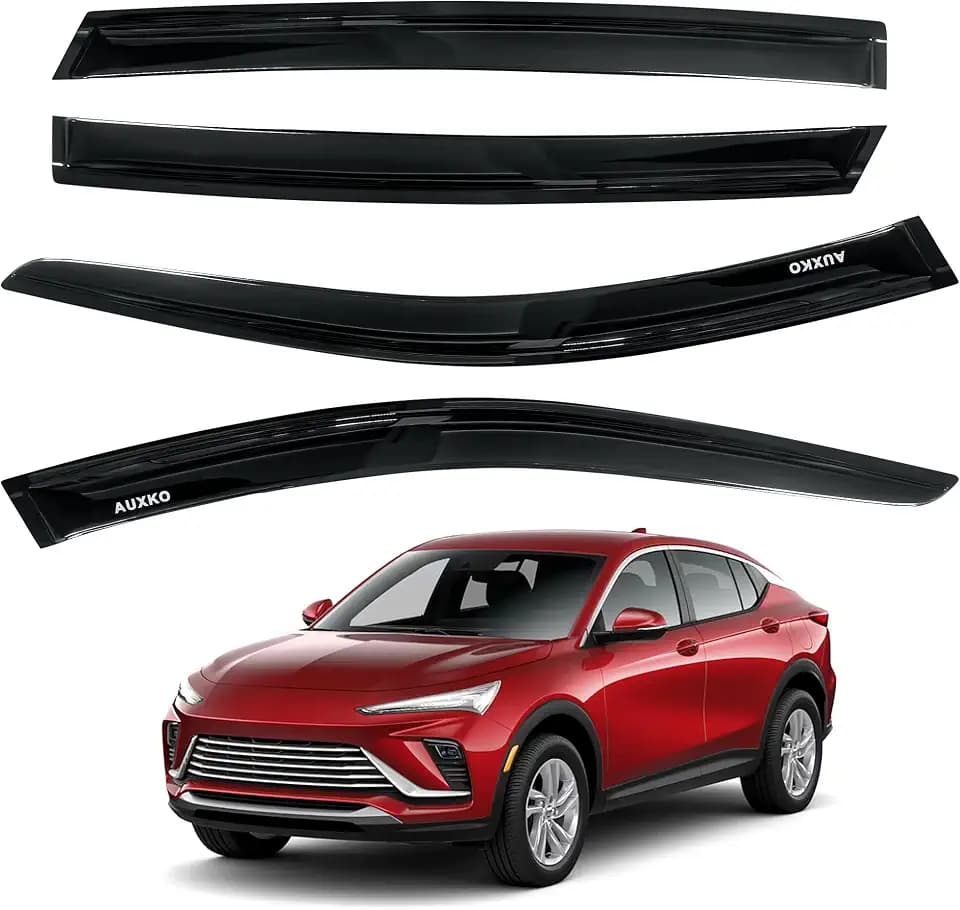 AUXKO Tape-on Window Rain Guards for Buick Envista 2024 2025 2026