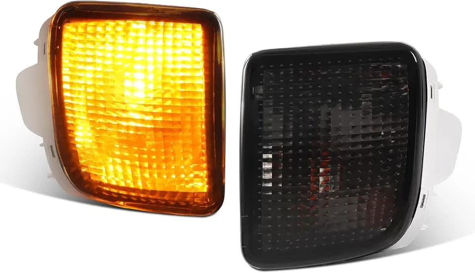 ALMULOO Turn Signal Lights w/Bulbs Compatible with 1998-2000 Tacoma Halogen