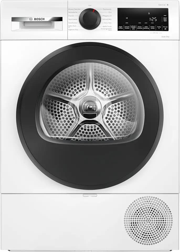 Bosch Serie 6 Wärmepumpentrockner 9 kg Trommelbeleuchtung WQG243D41