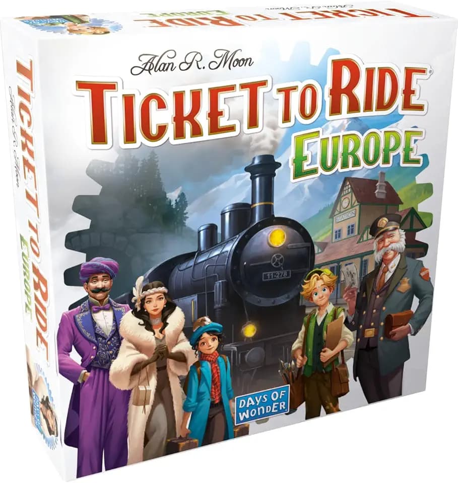 Ticket to Ride Europe Board Game (2026 Refresh)