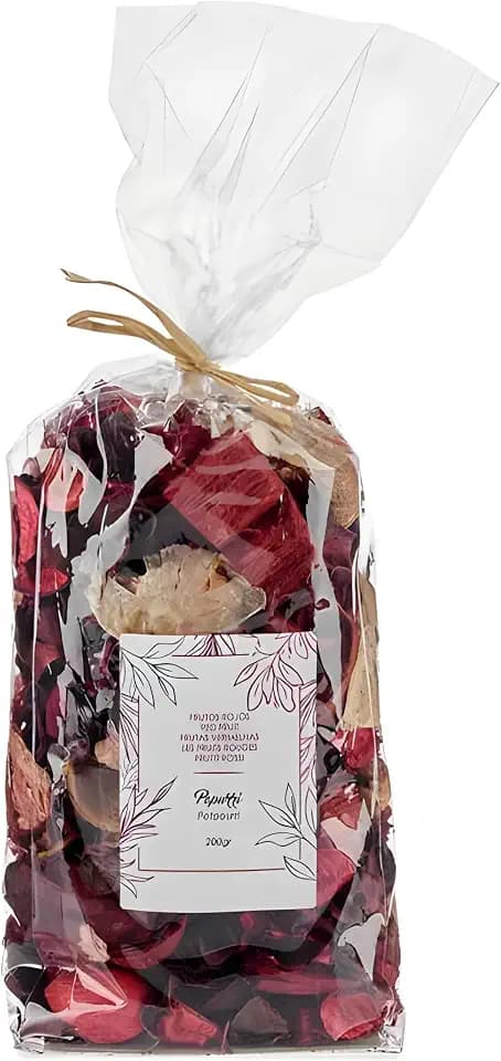 PARENCE.- Beutel mit Potpourri 200g Rote Früchte Geschmack - Dekoration und Raumduft, natürlich, vielseitig - Rote Früchte, 200g