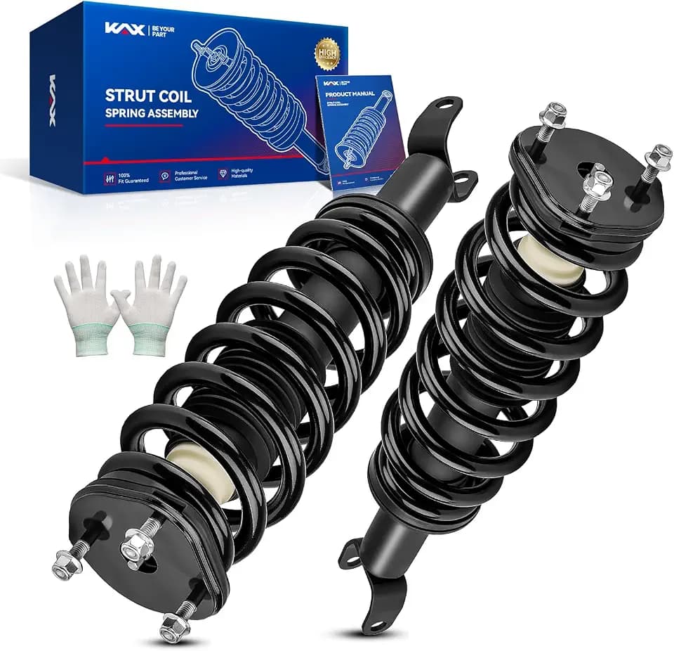 KAX 172292 x2 Front Struts Compatible with Dodge & Ram, 4WD