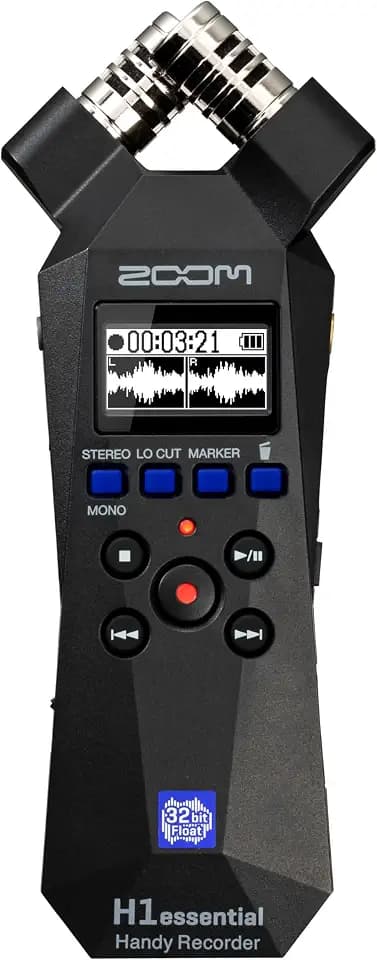 ZOOM H1essential Handy Recorder – Tragbarer Stereo-Audiorekorder