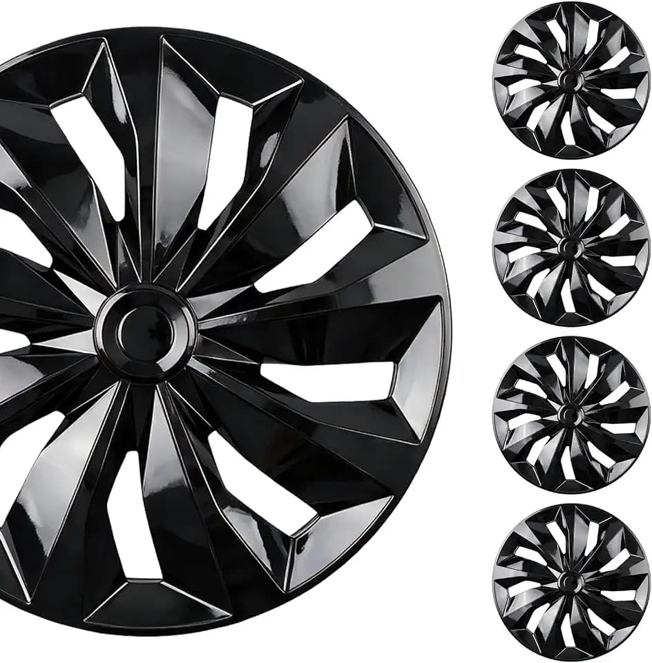 17 inch Hubcaps ABS Replacement for Steel Wheel（Non-Alloy） Snap-on Set of 4