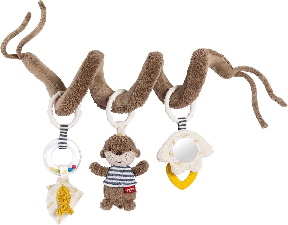 Fehn Activity-Spirale Otter Theo – Motorikspielzeug mit Lernfunktionen
