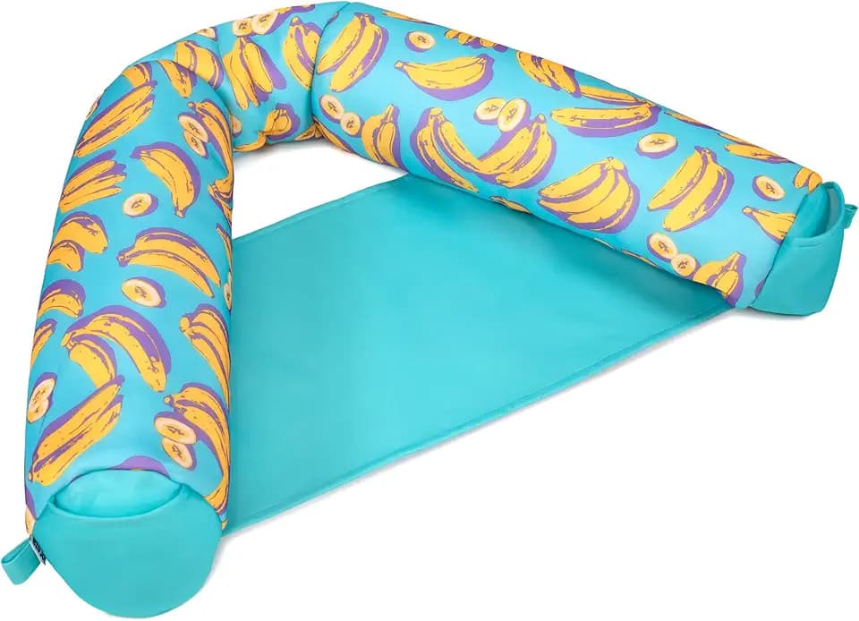 Big Joe Noodle Sling XL Pool Float, No Inflation Needed, Banana Pop