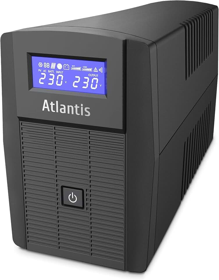 Atlantis USV 800 VA/480 W mit Reiner Sinuswelle