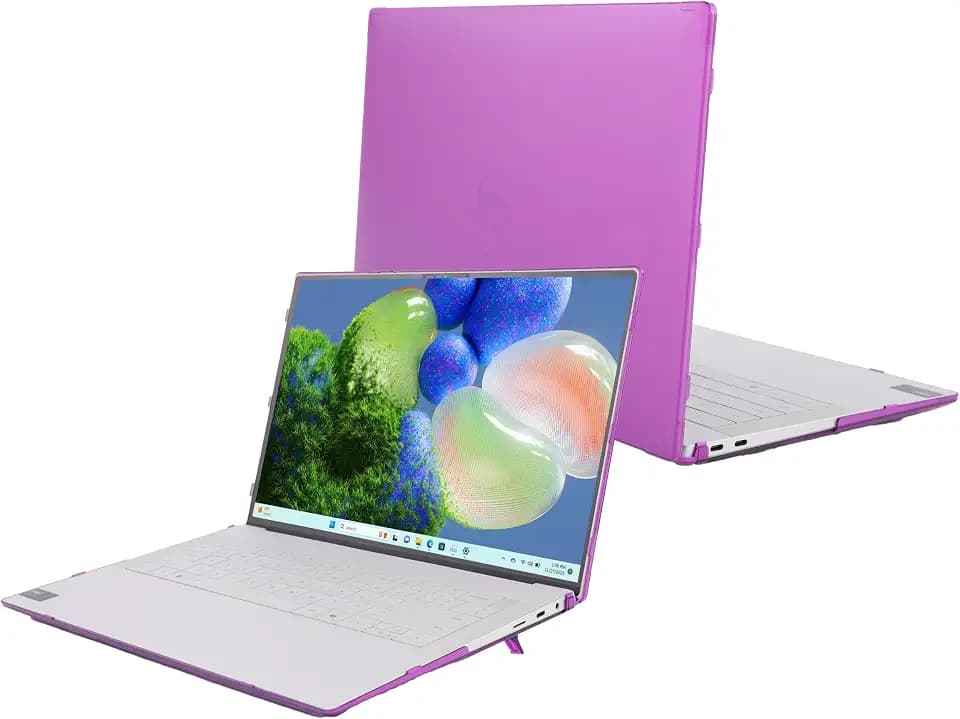 mCover Case ONLY Compatible for 2024 or Later 14.5" Dell XPS 14 9440 and DELL 14 Premium DA14250 Series non-2-in-1 Traditional Windows Notebook Computers (NOT Fitting Other Dell Models) - Purple