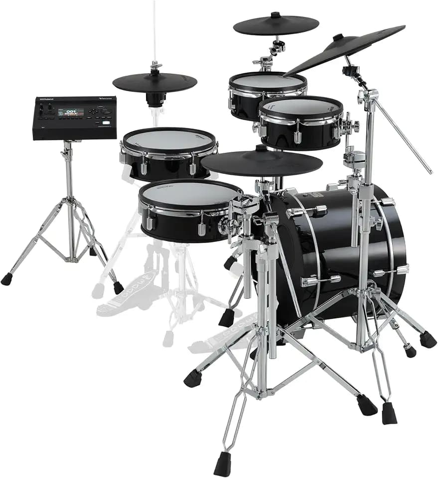 Roland VAD316 V-Drums | 5-Piece 3 Series Acoustic Design V-Drum Kit | V31 Sound Module | Advanced Sound Technology | Shallow-Depth Wood Shells & Full-Size Kick Drum