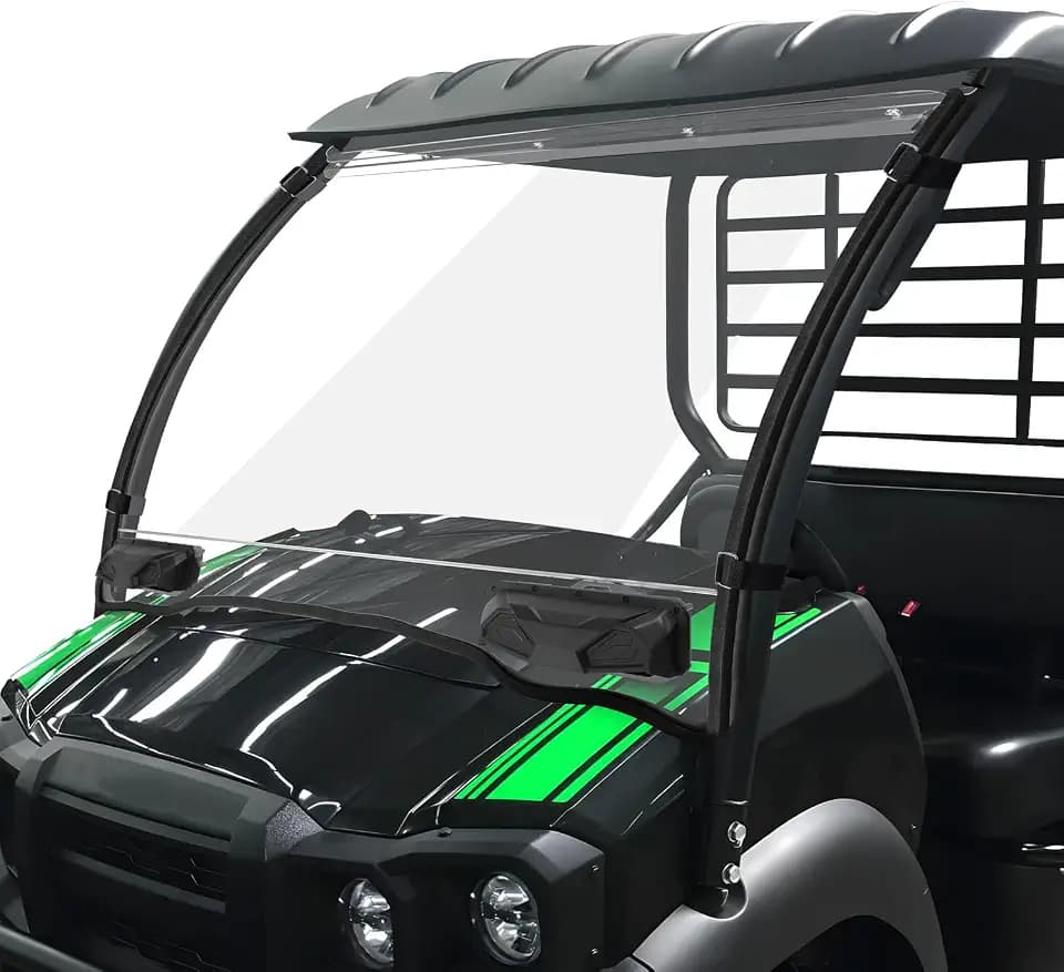 StarknightMT Vented Mule SX Windshield Scratch Proof PC Clear Front Window