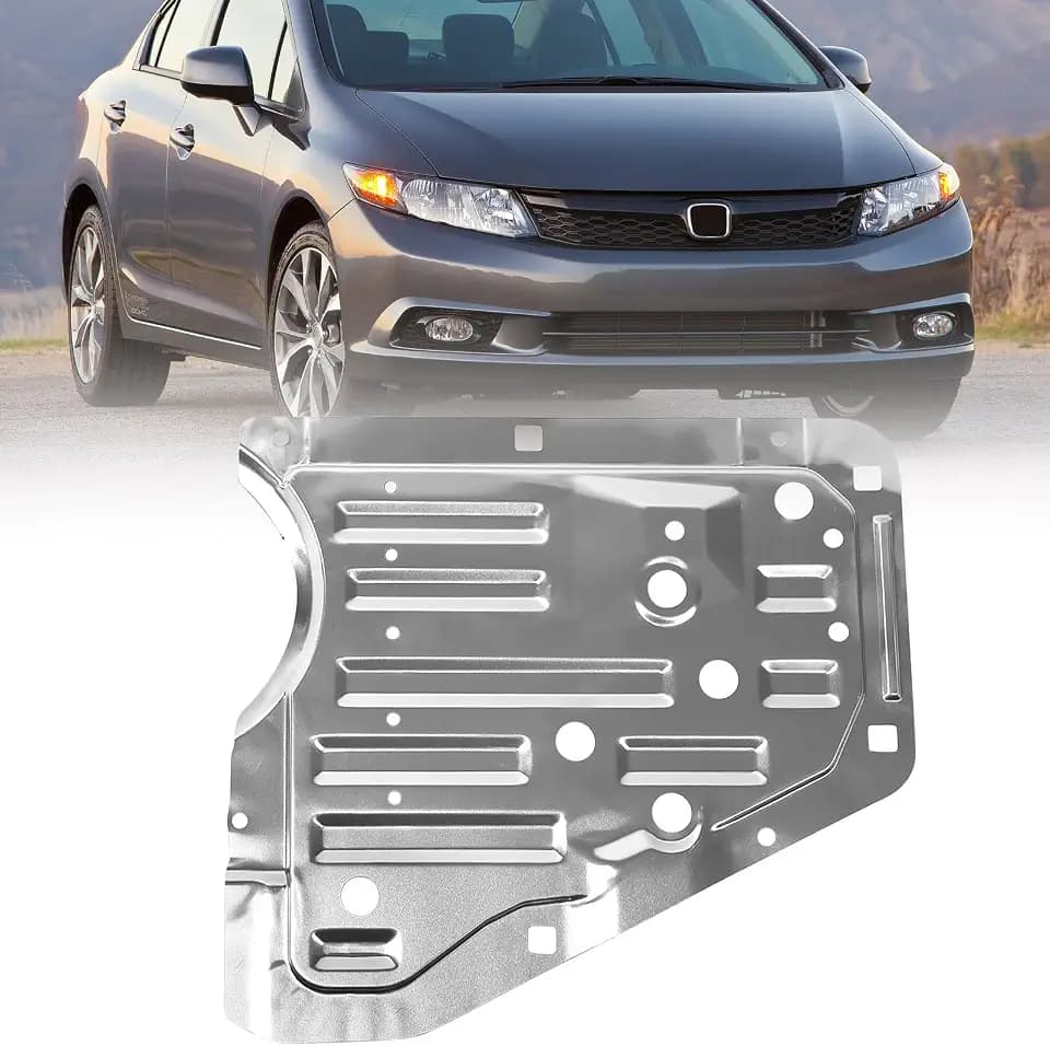 JOLONG Front Engine Splash Shield Under Cover for Honda Civic 2012-2015