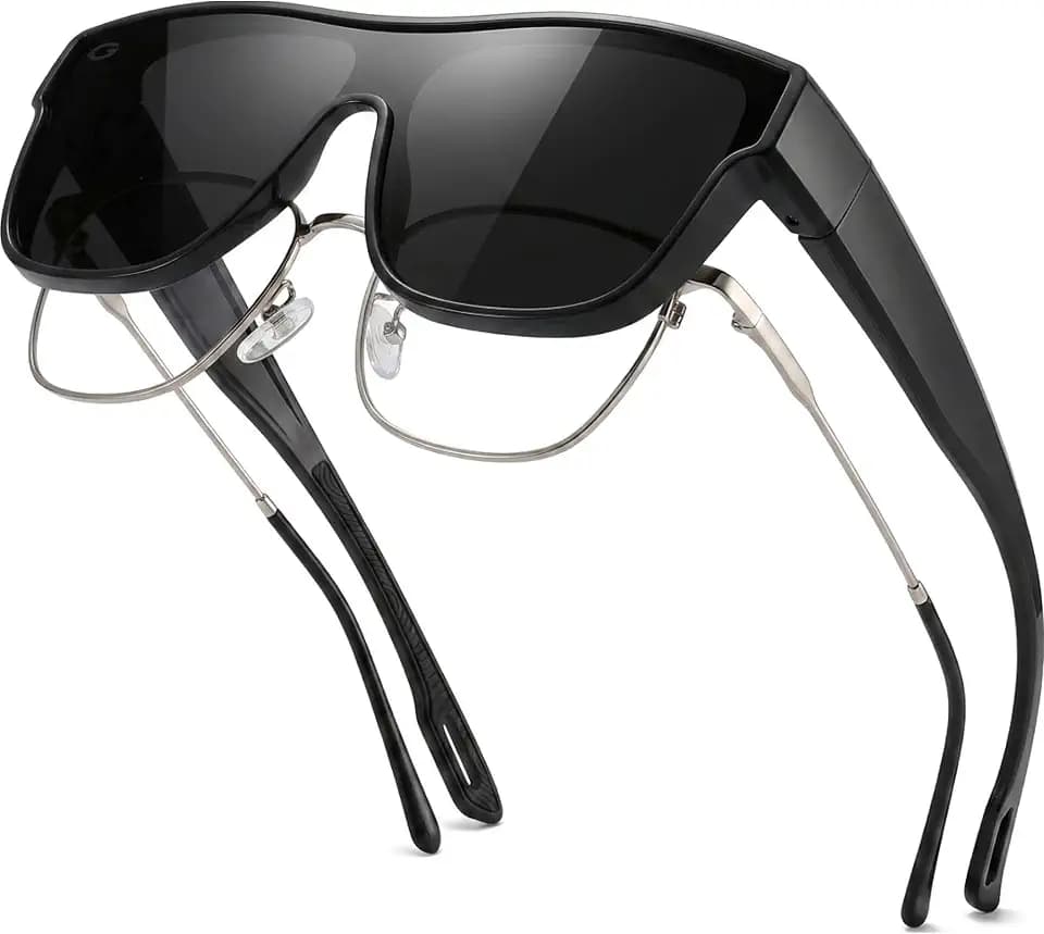 Cover Ups Fit Over Glasses Sunglasses Men Women Wrap Around