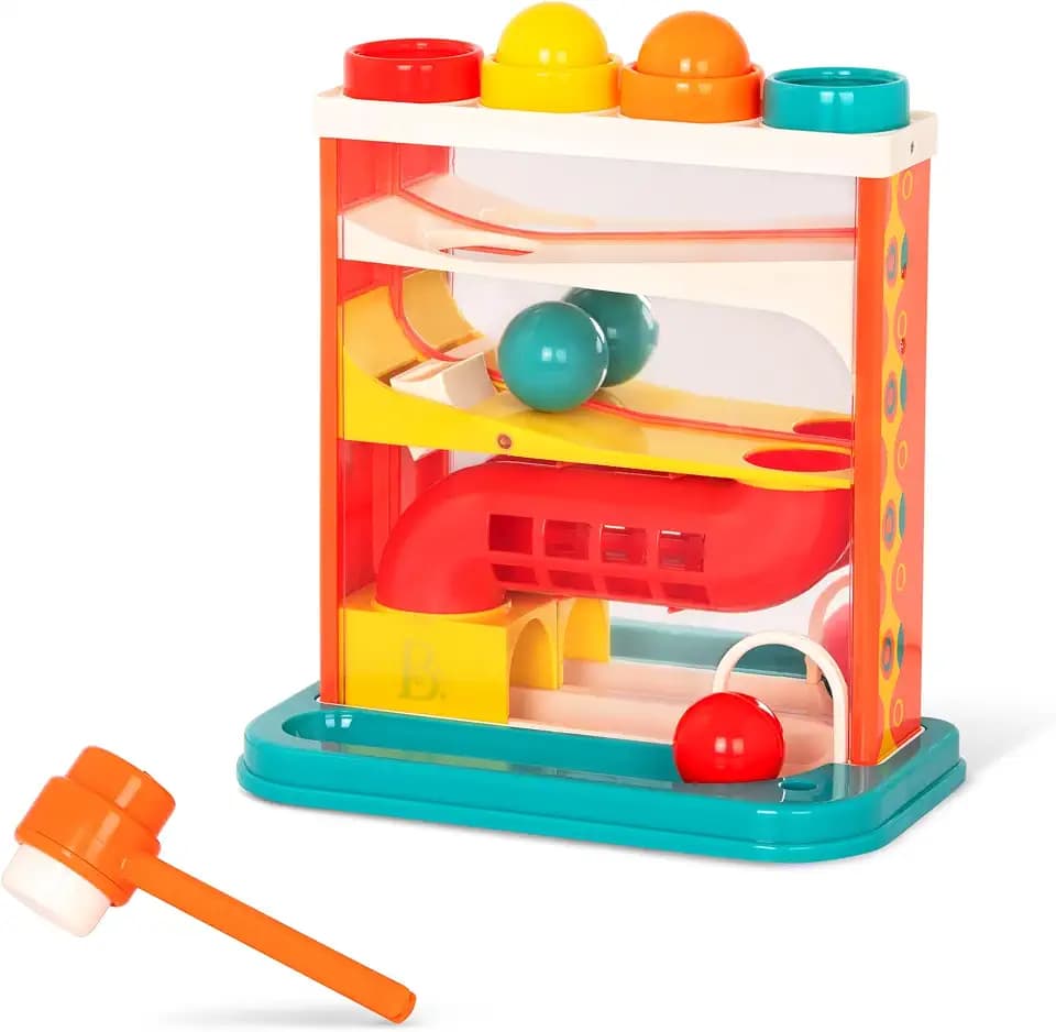 B. toys Whacky Ball Hammerspiel mit rollendem Balllabyrinth