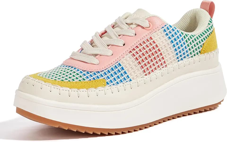 LUCKY STEP Damen Fashion Plateau Sneaker, Chunky Schuhe
