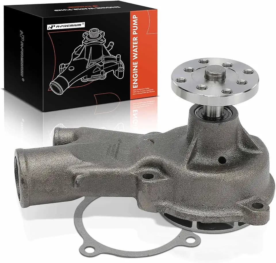 A-Premium Engine Water Pump Compatible with Chevrolet Malibu 1982, Impala