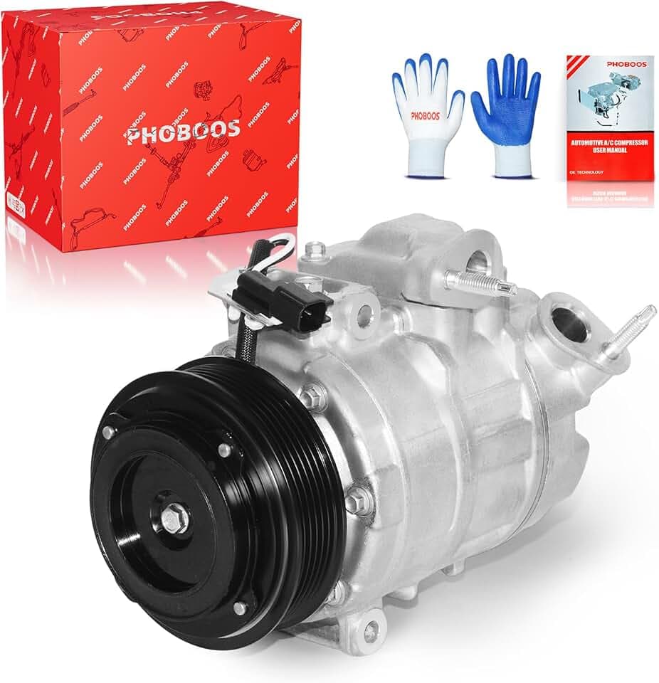 PHOBOOS A/C Compressor with Clutch Compatible with Ford Explorer