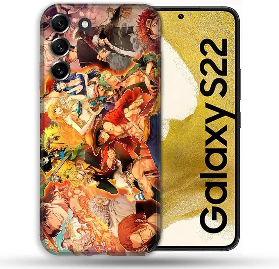 Schutzhülle für Samsung Galaxy S22 Manga One Piece Nakama