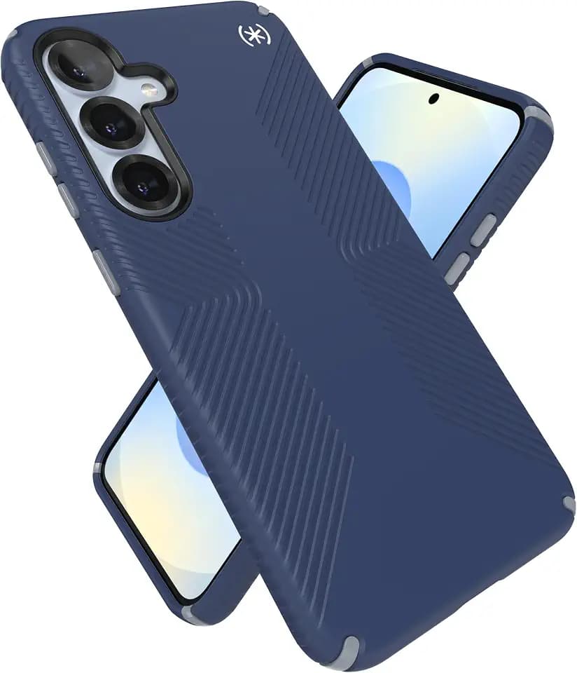 Speck Samsung Galaxy S25 Plus Case - Magnet Case, 13-Foot Drop Protection, No-Slip Grips - Samsung S25 Plus Case Magsafe - Raised Bezel and Enhanced Buttons - Presidio 2 Grip(Pack of 1)