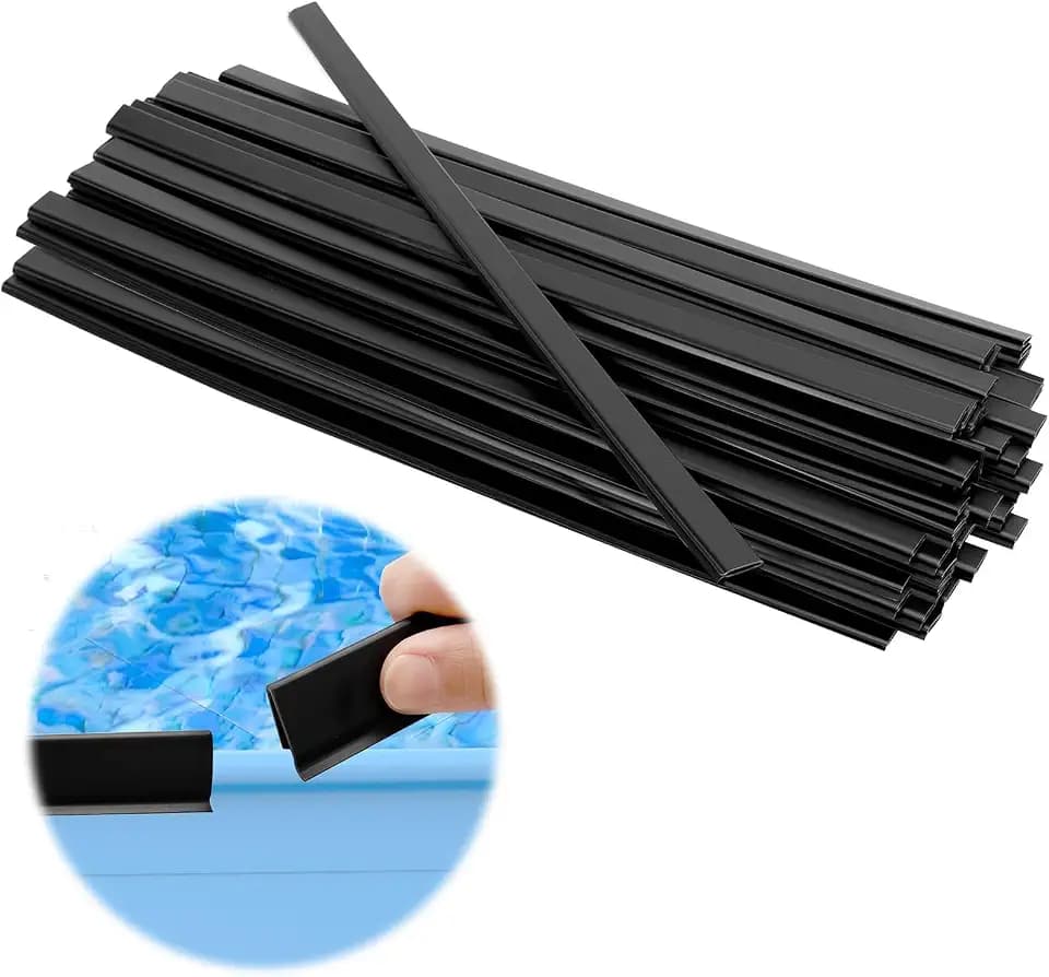 Svepndic 60 Pcs Pool Coping Strips for Overlap Above-Ground Pool Liners