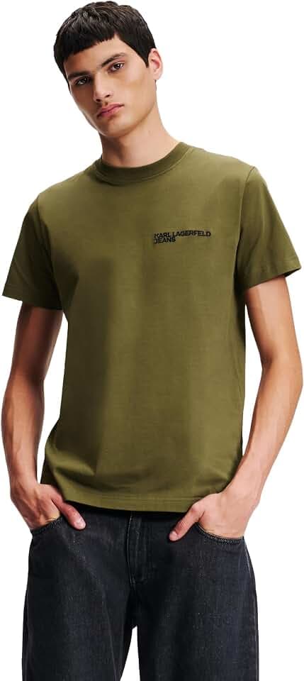 Karl Lagerfeld Jeans Herren Slim Short Sleeve T-Shirt