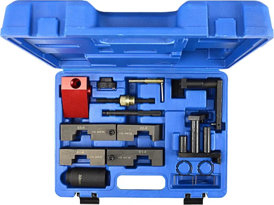 BRILLIANT TOOLS BT591560 Motor-Einstellwerkzeug | für BMW | M62 VANOS | 9-TLG. [Powered by KS Tools]