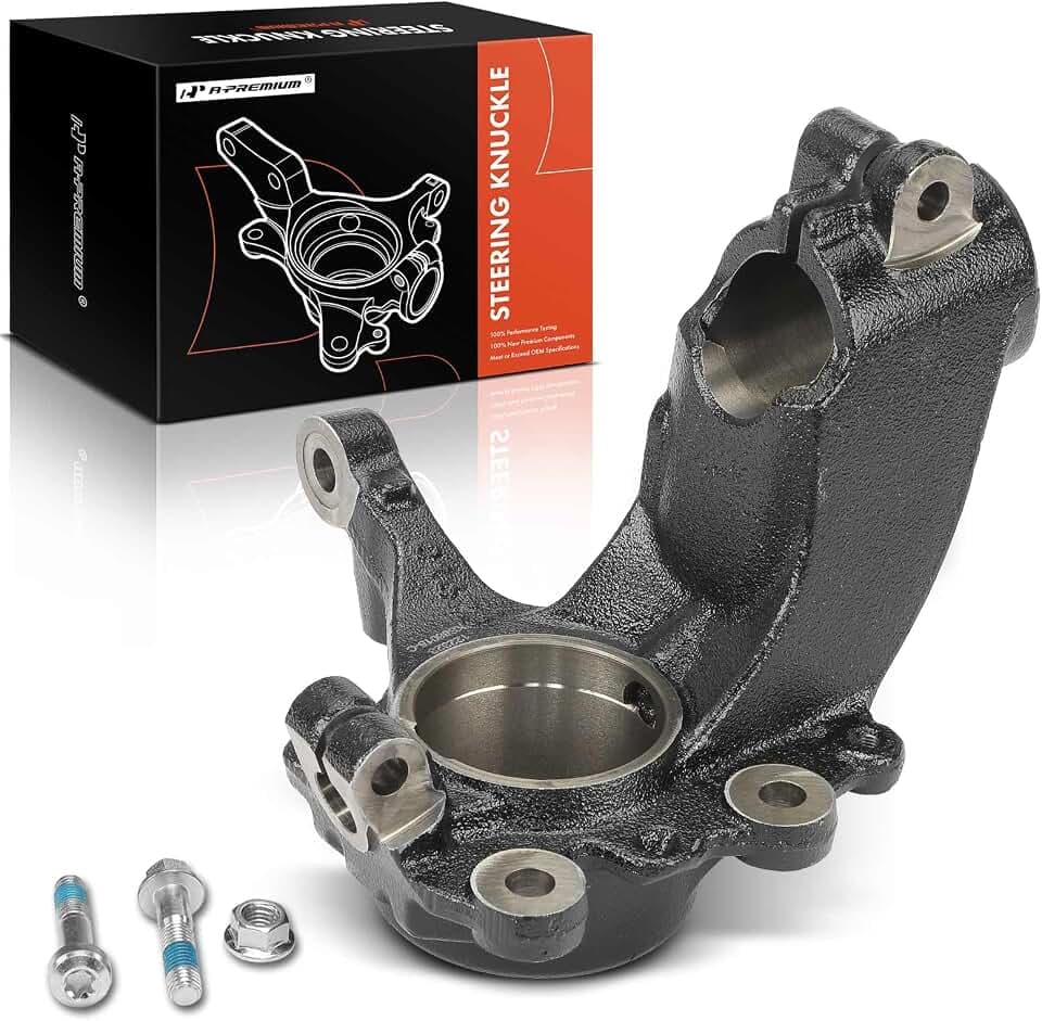 A-Premium Front Left Suspension Steering Knuckle, Compatible with Ford