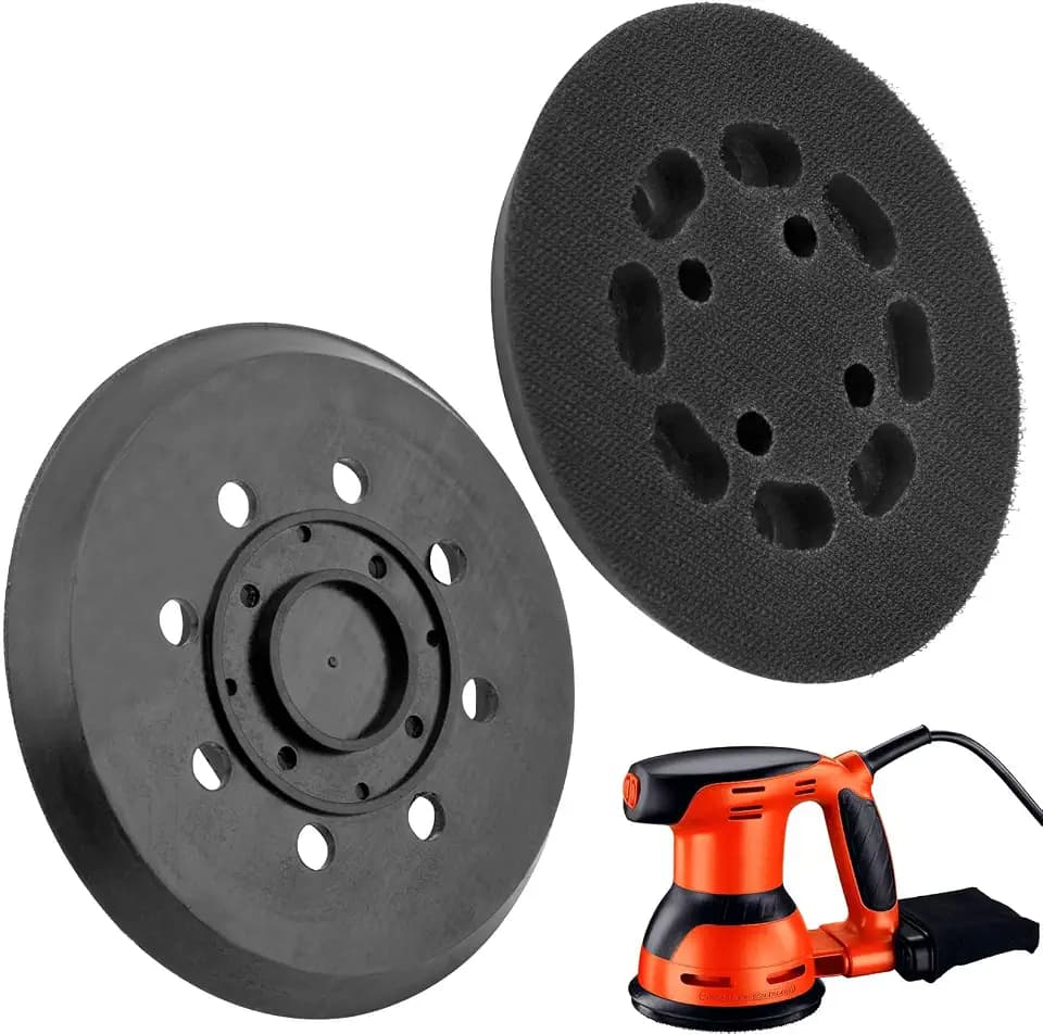 2 Pcs 587295-01 Sander Platen Compatible with Black & Decker 58729501