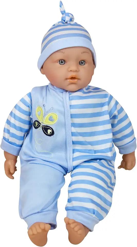 Lissi Dolls - Talking Baby 16 Inches, Blue
