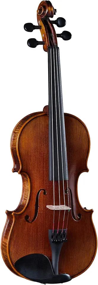 Cremona SV-500 4/4 Premier Artist Violin Outfit – Full Size Student & Professional Violin with Solid Spruce Top, Maple Back, Ebony Fittings, Case & Bow