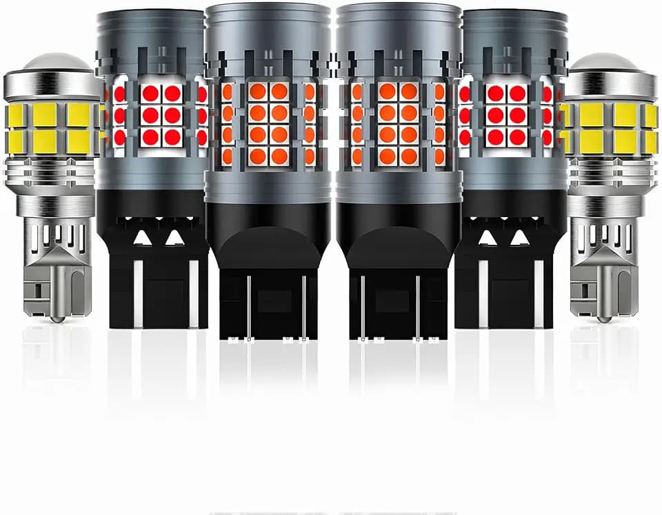 Performance LED Tail Light Kits for Toyota Camry 2012-2017 Rear Turn Signal Lights + Reverse Back Up Lights + Brake Lights Combo, Built in Resistor Anti Hyper Flash With Turbo Fan, Pack of 6