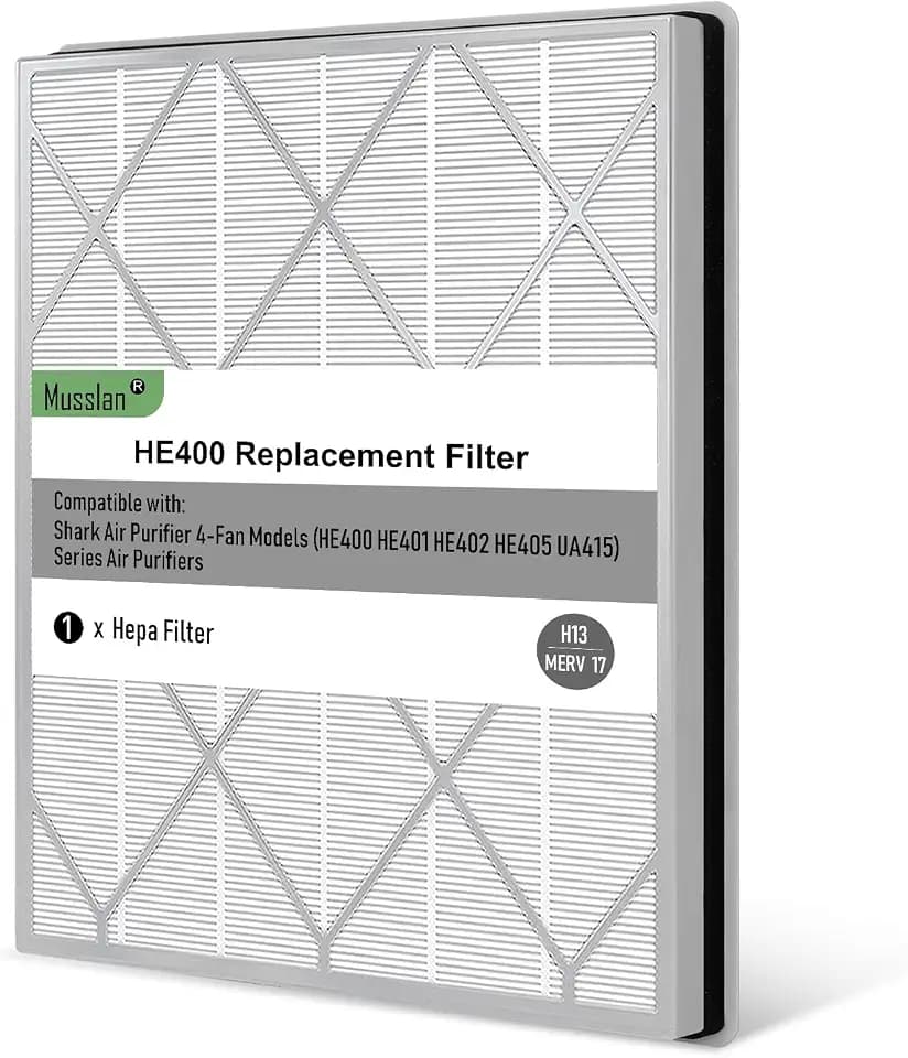 HE401 Replacement Filter for Shark Air Purifier 4 Fan Model